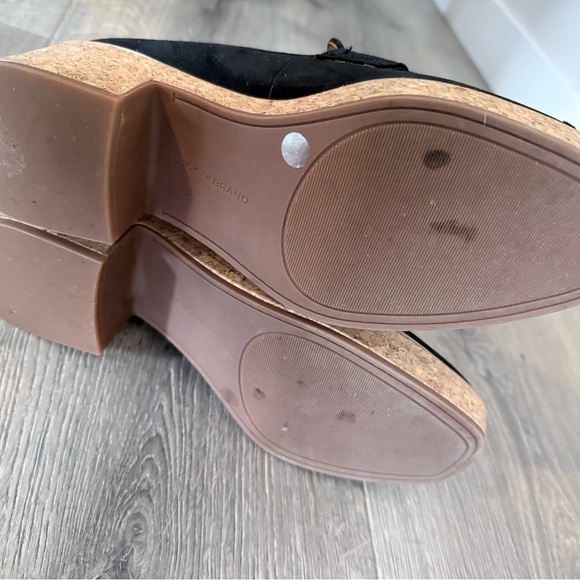 Lucky Brand Black Loafers with Cork Sole and 1.5 inch heel - Picture 9 of 9